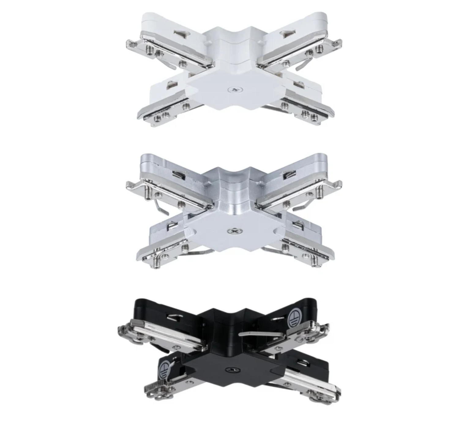 9 - Conector "X" para URail Paulmann - Iluminación de cuadros en riel de techo