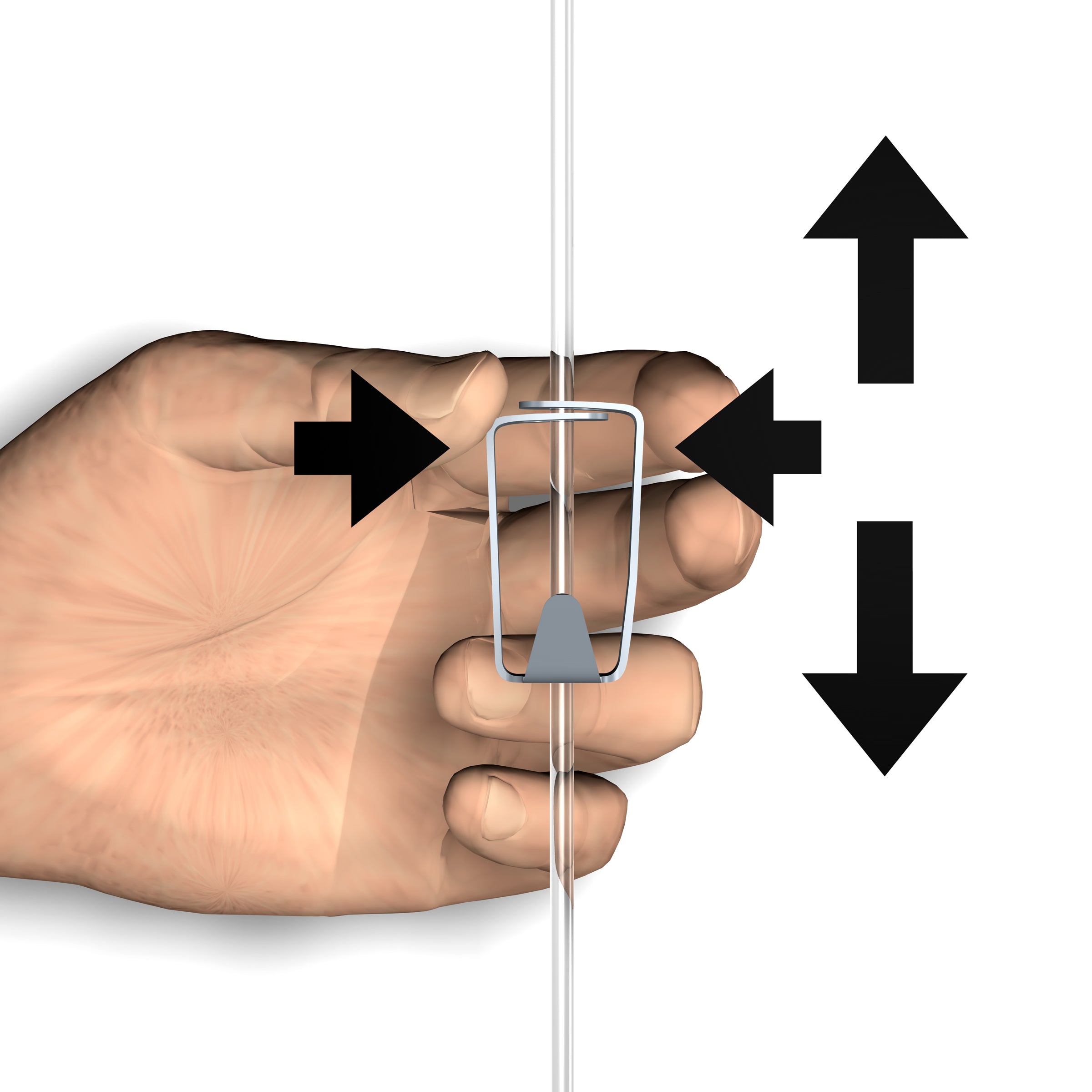 Pack de 5 crochet ressort H10 - 4kg - 2 mm Newly