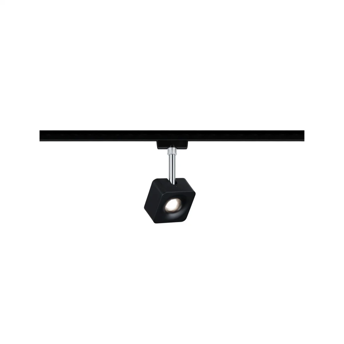 Spot Cube URail 8W Paulmann - Eclairage Tableau sur Rail Plafond
