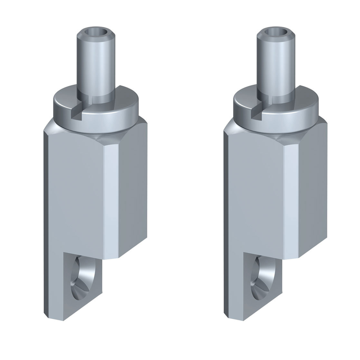 Paquete de 2 bridas autoblocantes Artiteq con tornillos de 1-1,5 mm para marcos de madera