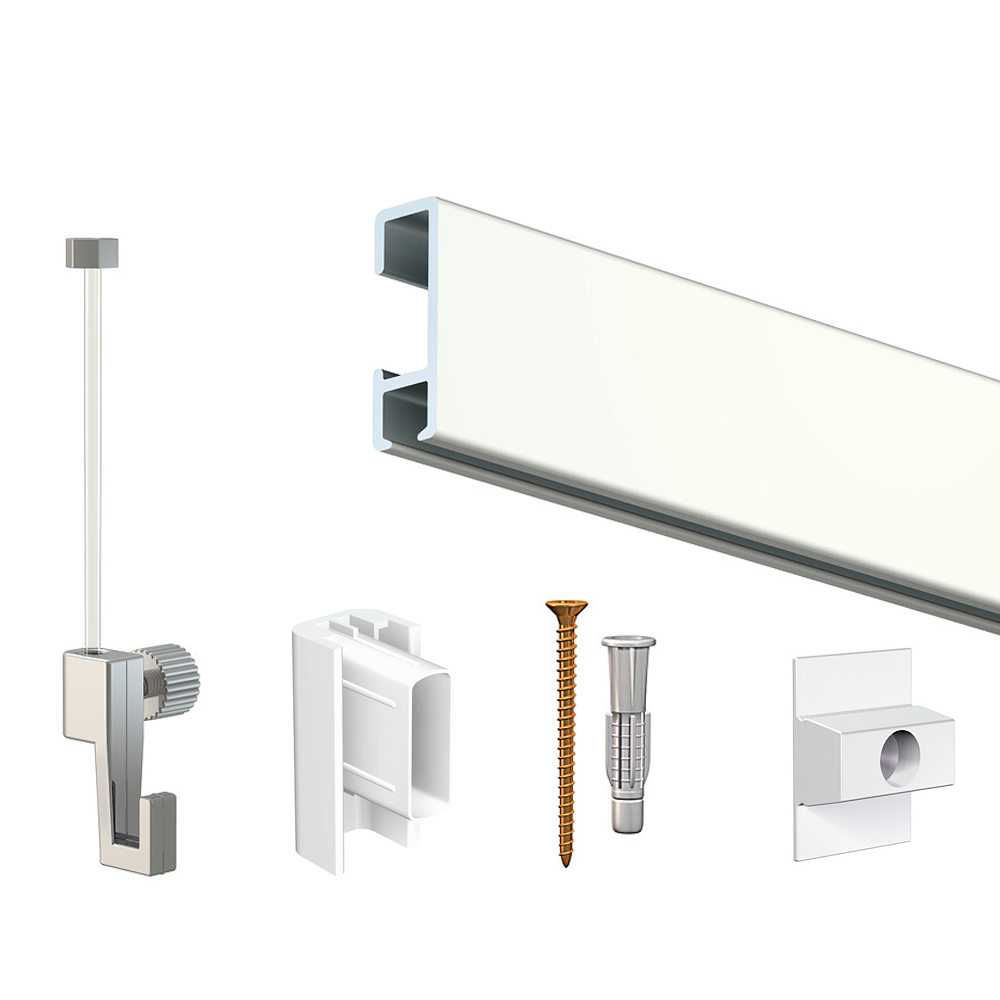 Cimaise Box Artiteq Click ÉCO - Kit accrochage tableau