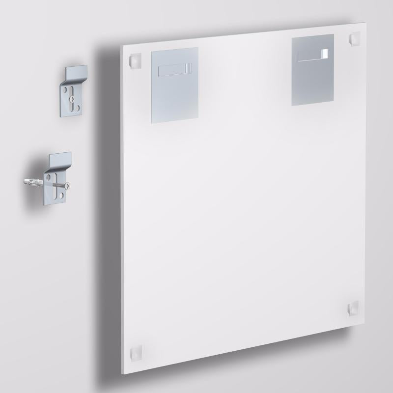 Pack 4 supports muraux pour plaques Dibond - Accessoire Cimaise Artiteq