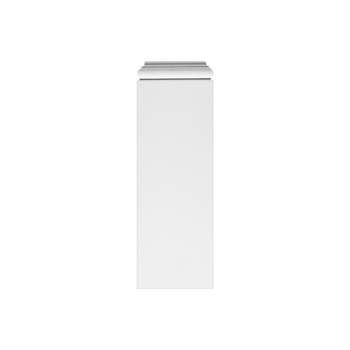 K202 Socle pour pilastre polyuréthane Orac Decor - 54x4cm (h x p)