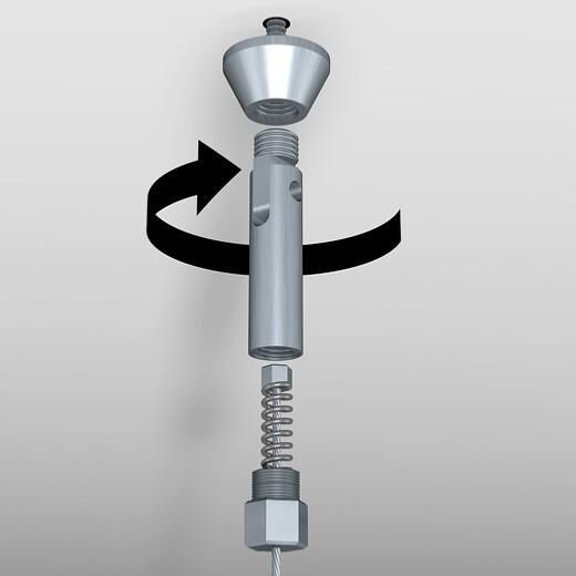 Kit câble en acier pour montage fixe