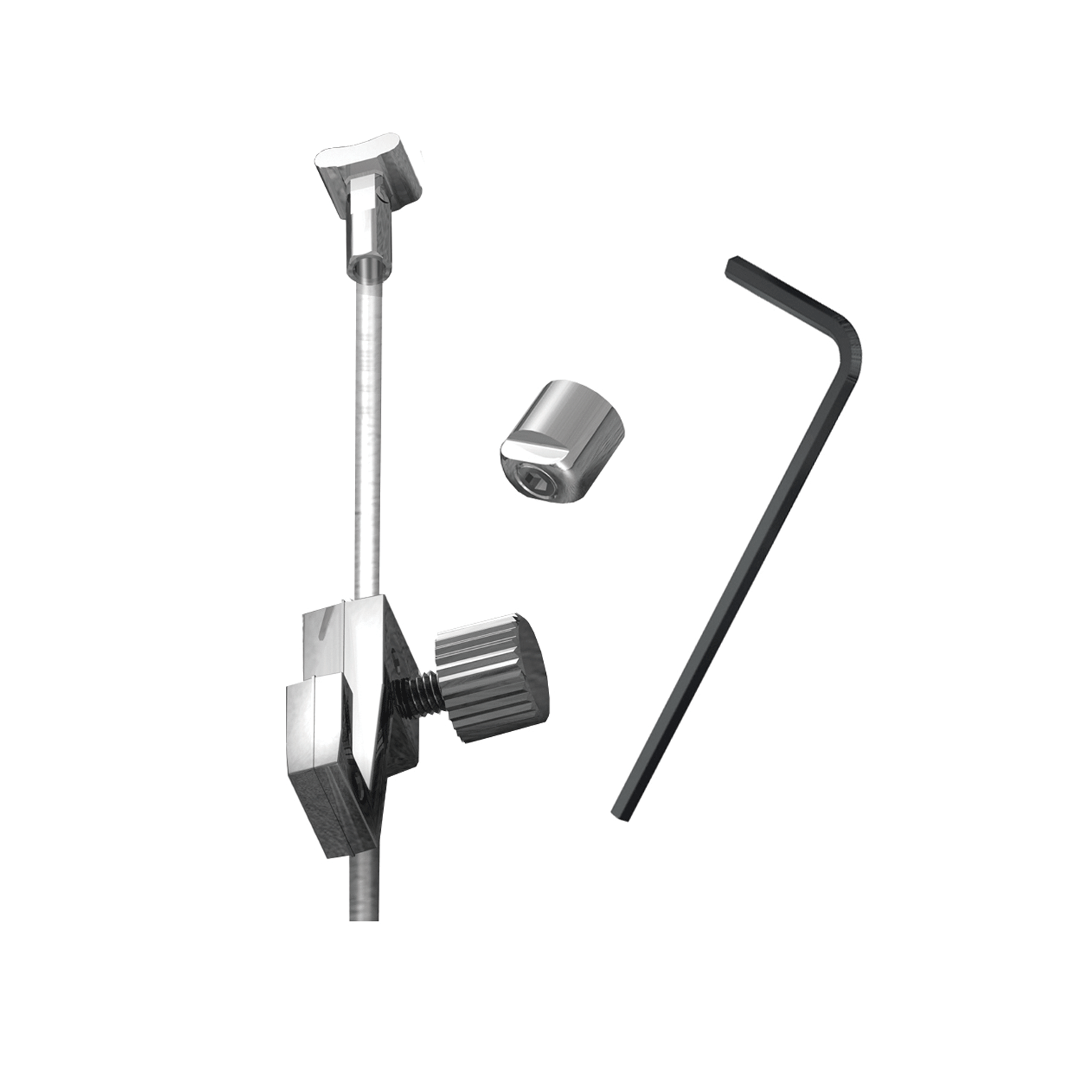 Kit Railstopper - pour stopper les fils dans une cimaise oblique - Cimaise tableau Artiteq