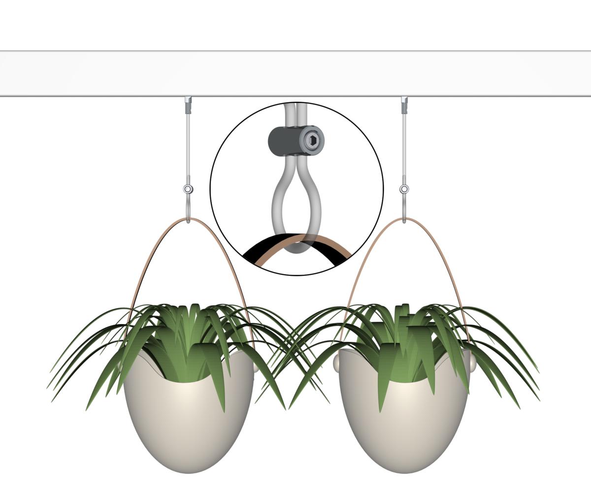 Pack de 5 Loop Maker - créer des boucles sur fils perlon 2 mm - Accessoire Cimaise Artiteq