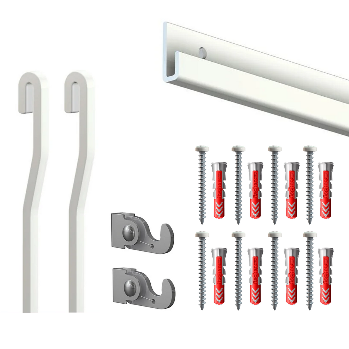 Cimaise Box Classic+ 200 cm - Kit prêt à poser