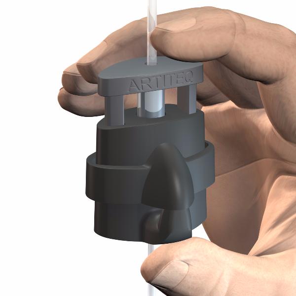 Pack de 5 crochets Micro Grip Lock 2mm auto-bloquants 20 kg - Accrochage Tableau Artiteq