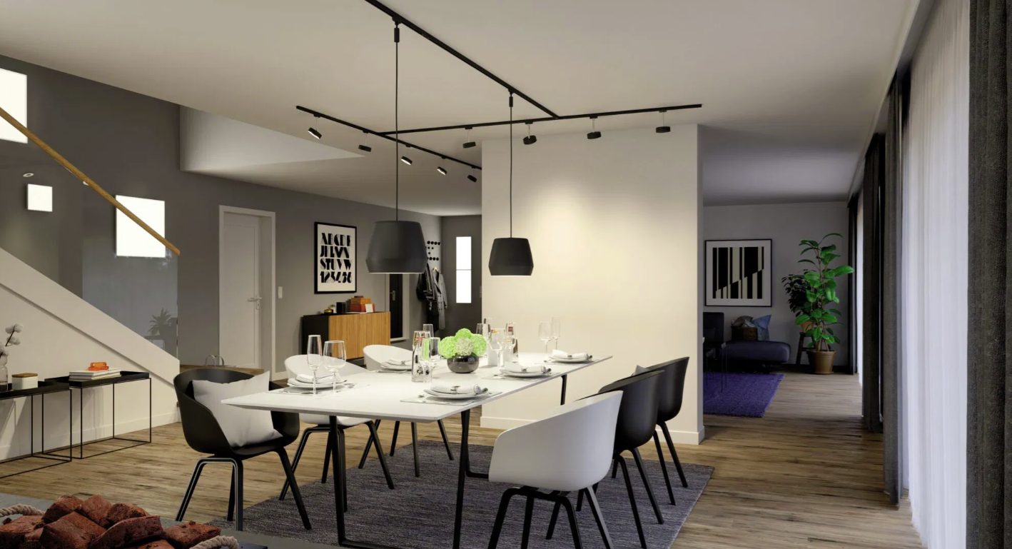 Fuente de alimentación Zigbee URail Smart Home, color negro - Paulmann