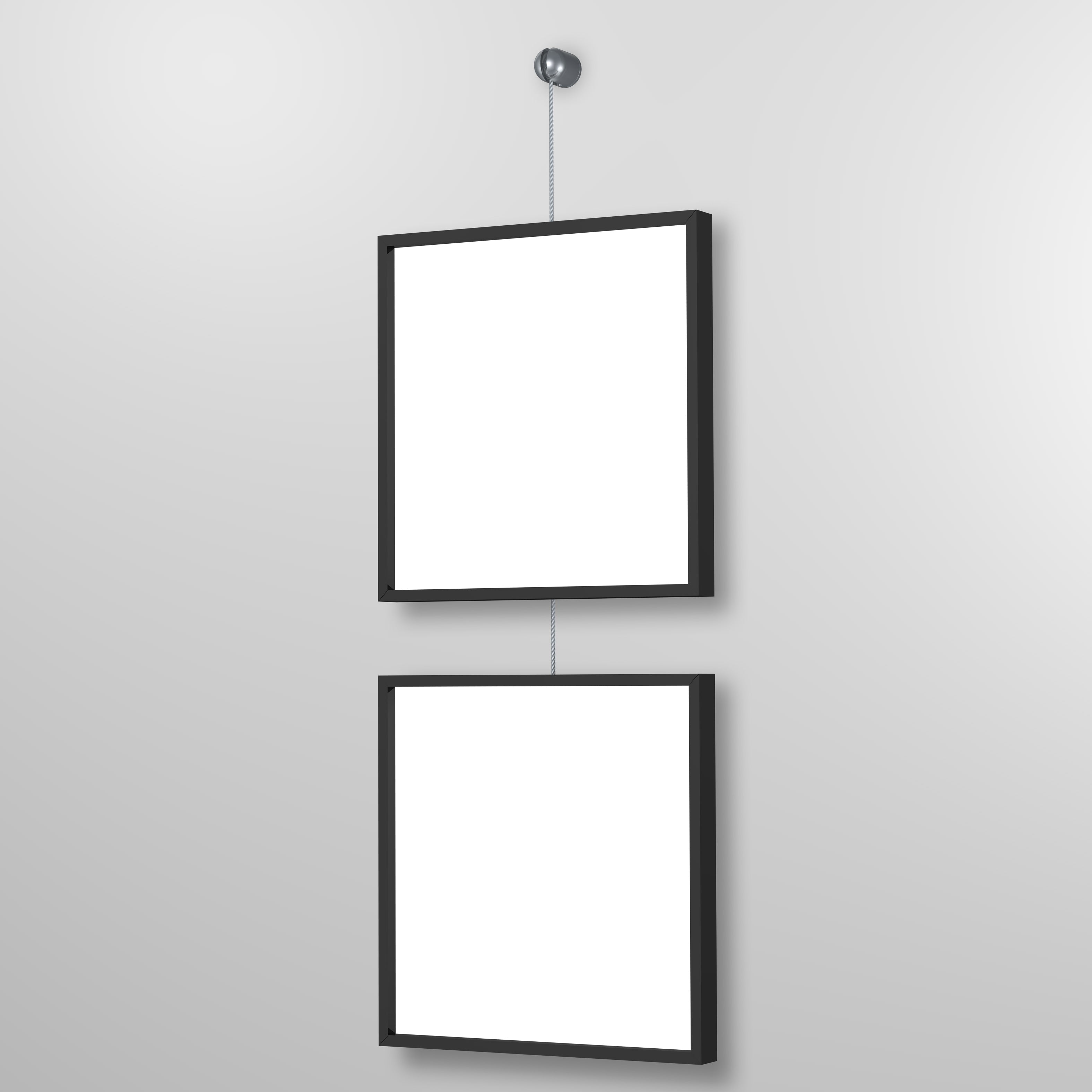 Set de suspension pour 1 tableau - Accrochage Tableau Newly
