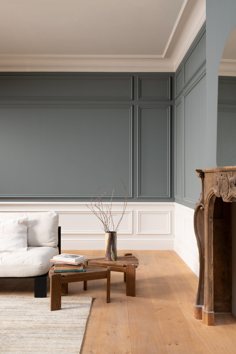 Rodapié decorativo SX206 CONTOUR Orac Decor - 18 x 1,8 x 200 cm (alto x ancho x profundidad) - rodapié decorativo de polímero