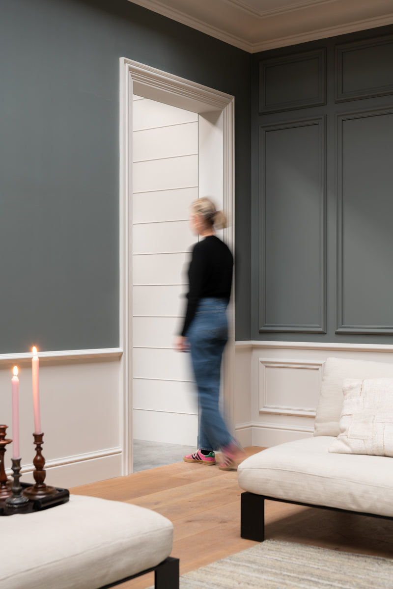 Rodapié decorativo SX206 CONTOUR Orac Decor - 18 x 1,8 x 200 cm (alto x ancho x profundidad) - rodapié decorativo de polímero