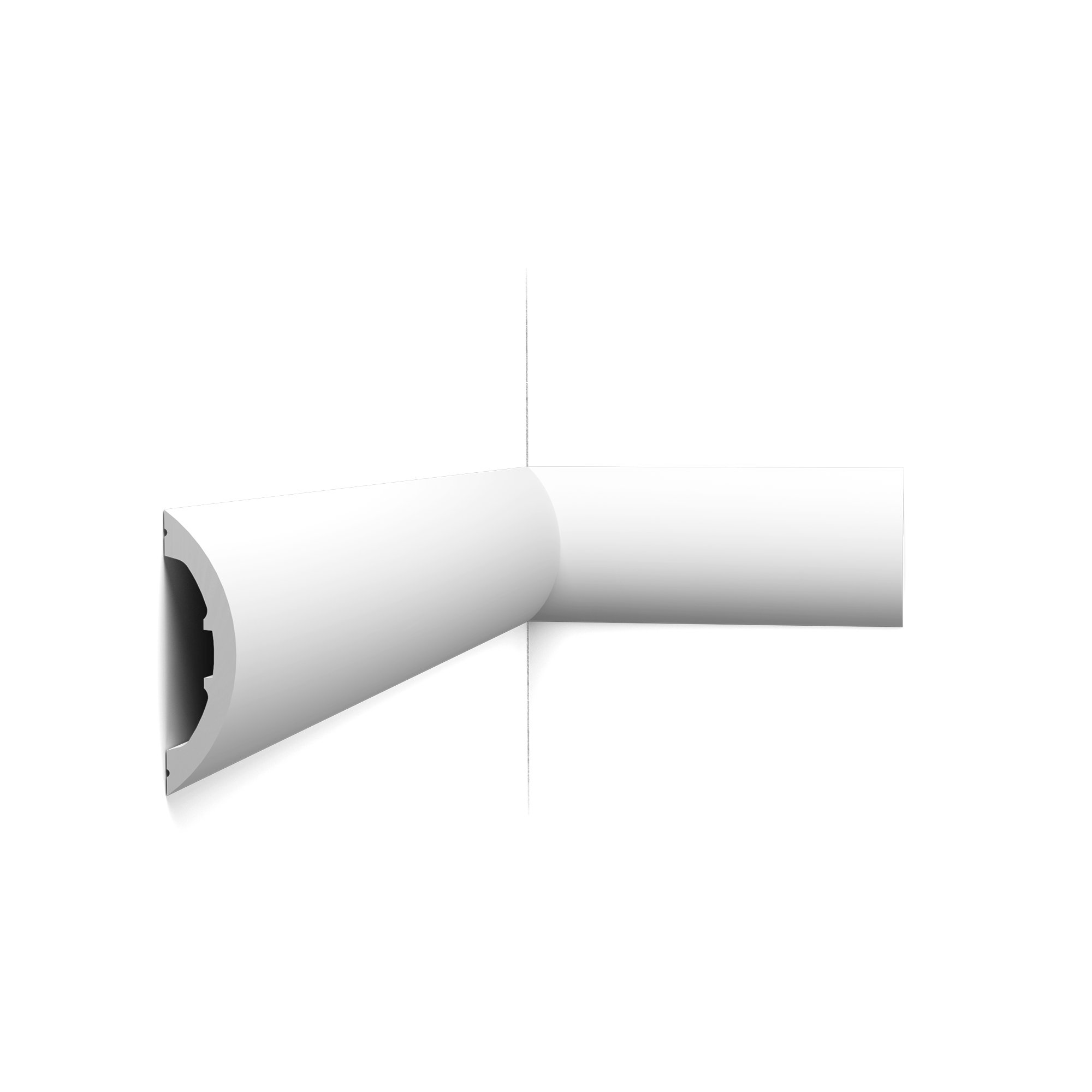 Moldura de pared Orac Decor P3070 - 12,5 x 3 x 200 cm (alto x ancho) - moldura decorativa de poliuretano