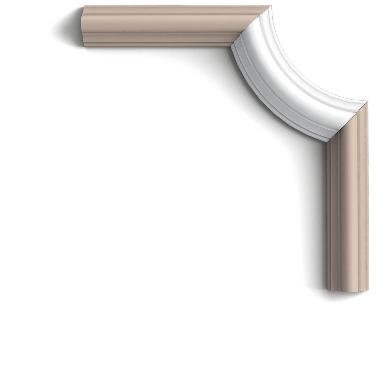 P4020 Cimaise murale Orac Decor - 5x3x200cm (h x p x L) - moulure décorative polyuréthane