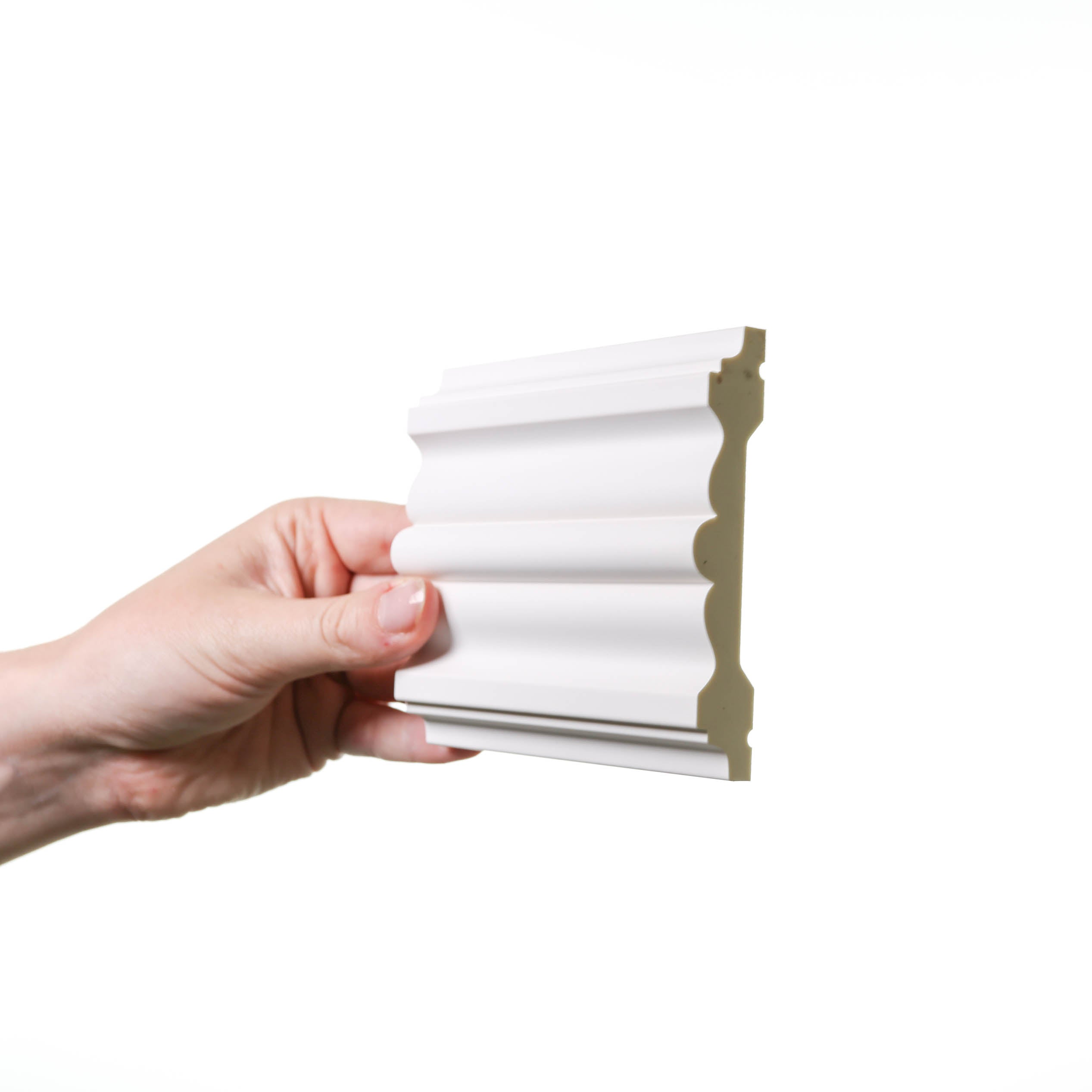 Moldura de pared Orac Decor P9020 - 9,5 x 2 x 200 cm (alto x ancho) - moldura decorativa de poliuretano