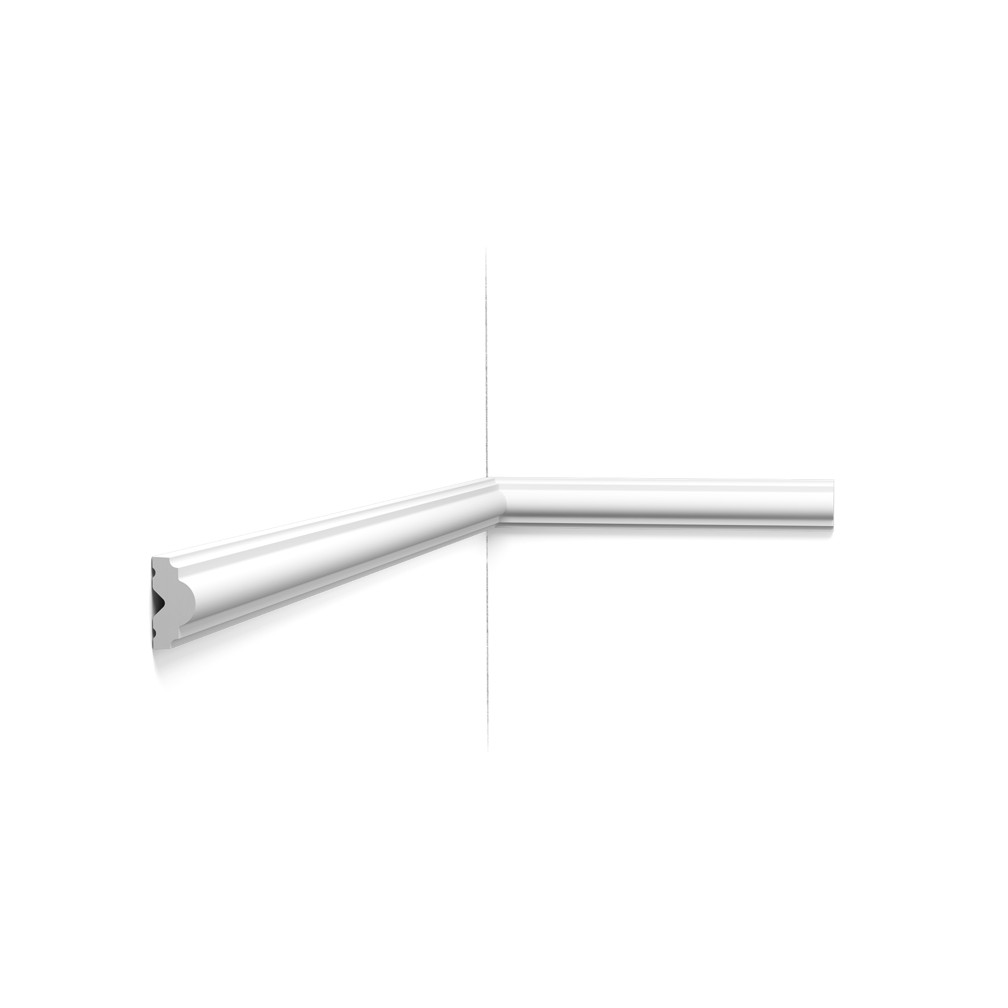 Paquete de 10 metros de riel para cuadros de pared PX103 con pegamento - Orac x Picture rails-and-more - 2.5x1