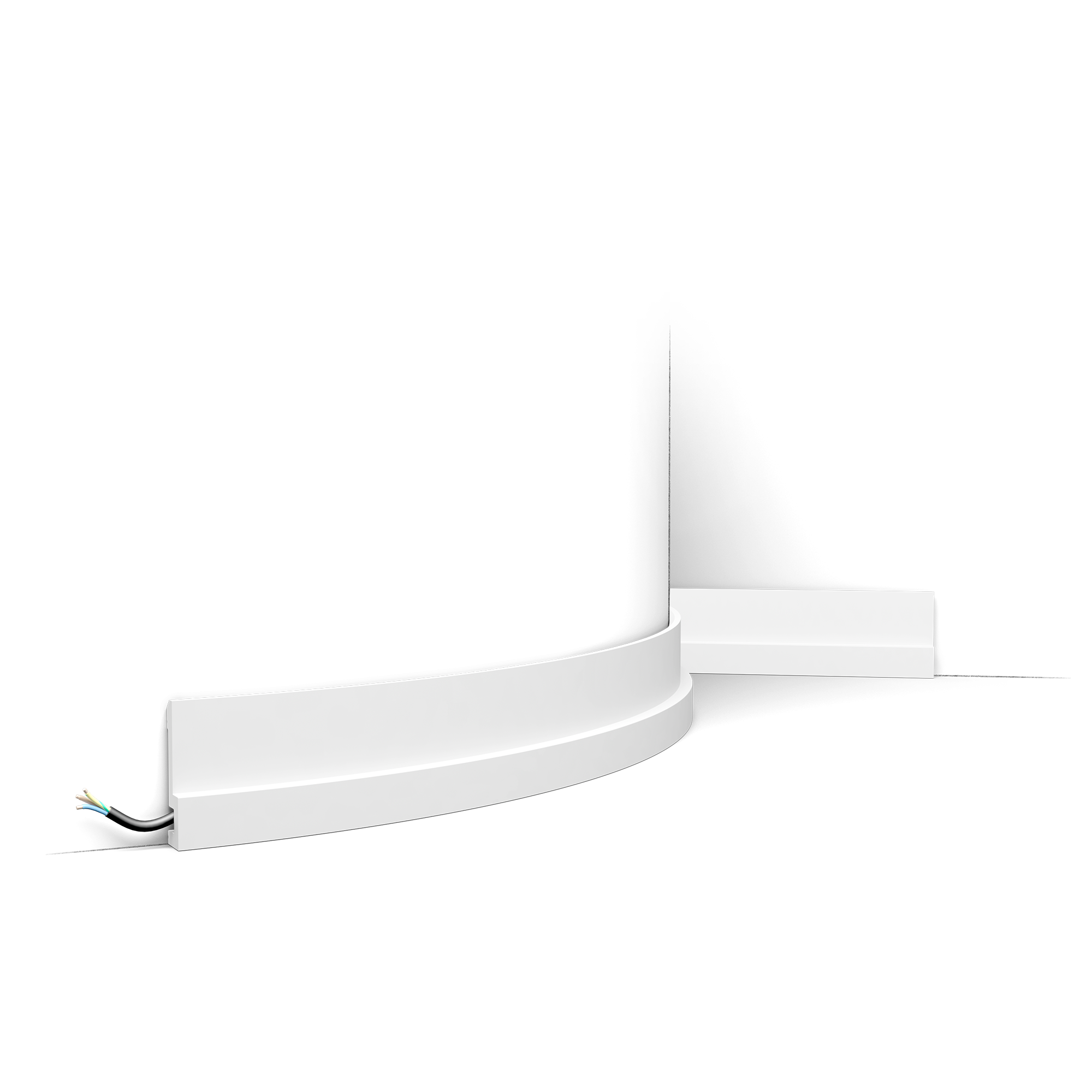PX198F Cimaise murale Flexible Orac Decor - 2,0x8,3x200cm (h x p x L) - moulure