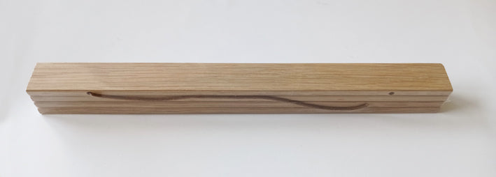 Porte affiche magnétique / bois de chêne - Suspension de poster en bois