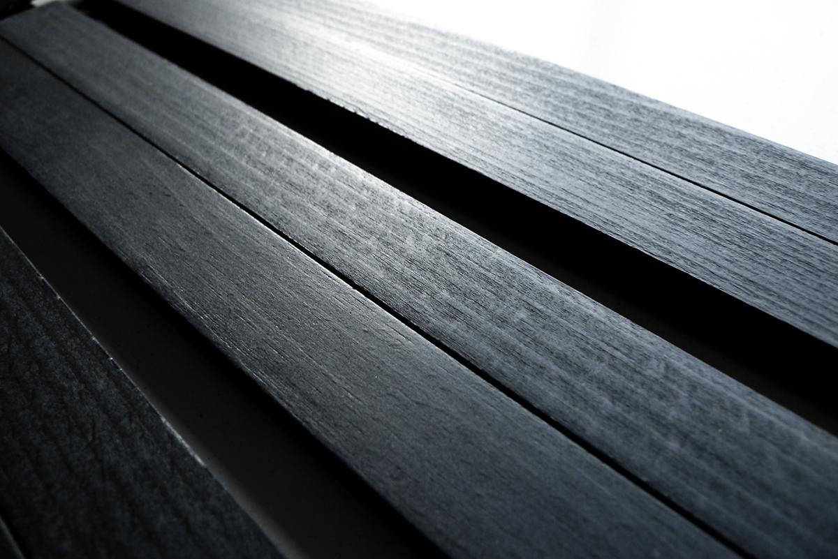 Porte Affiche Poster Pant noir - Suspension de poster en bois