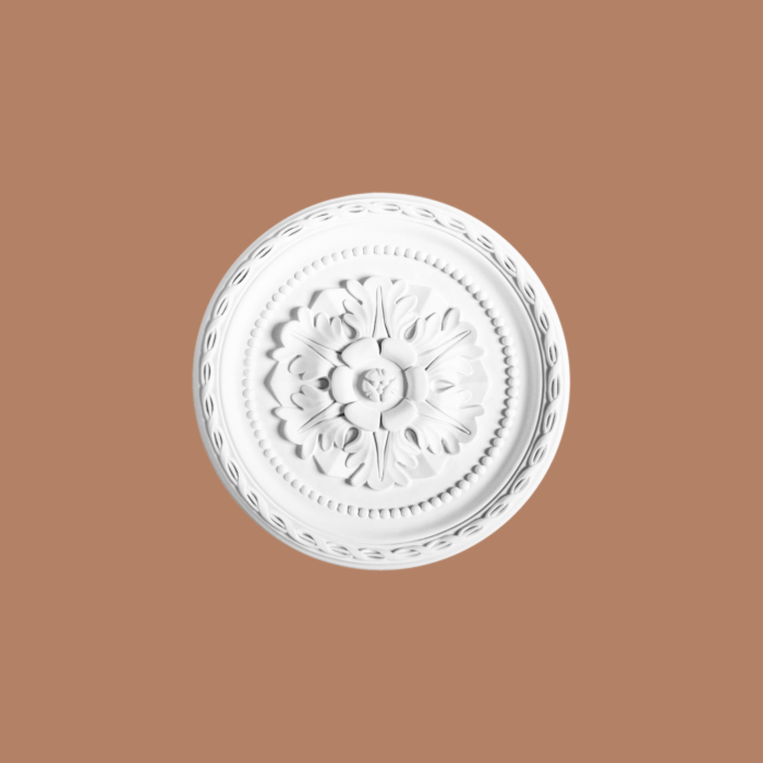 Rosace Plafond Cimaises et plus R106 ø 28.5cm - moulure décorative polyuréthane