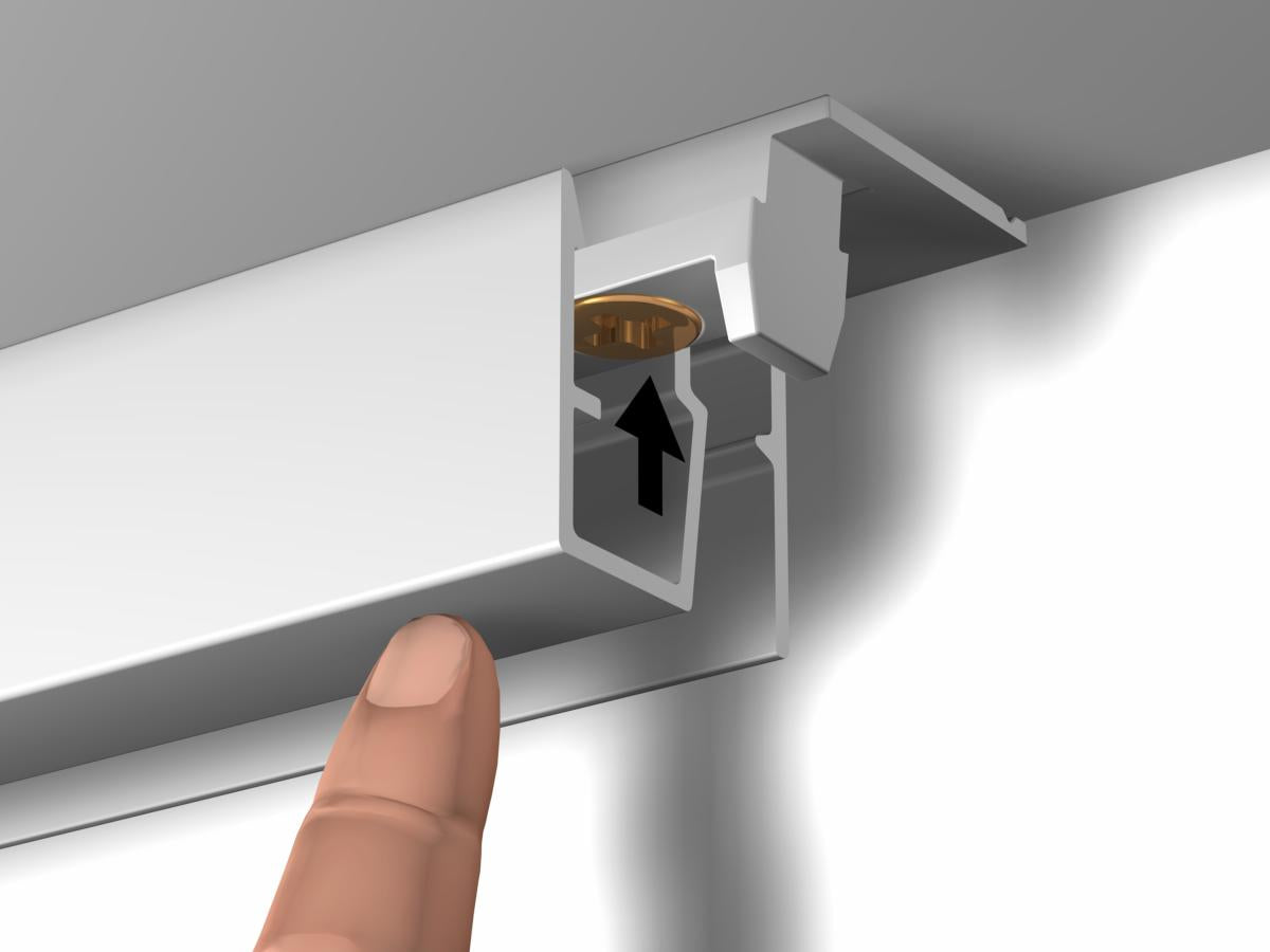 Rail cimaise Click Plafond R40 - 200cm Newly
