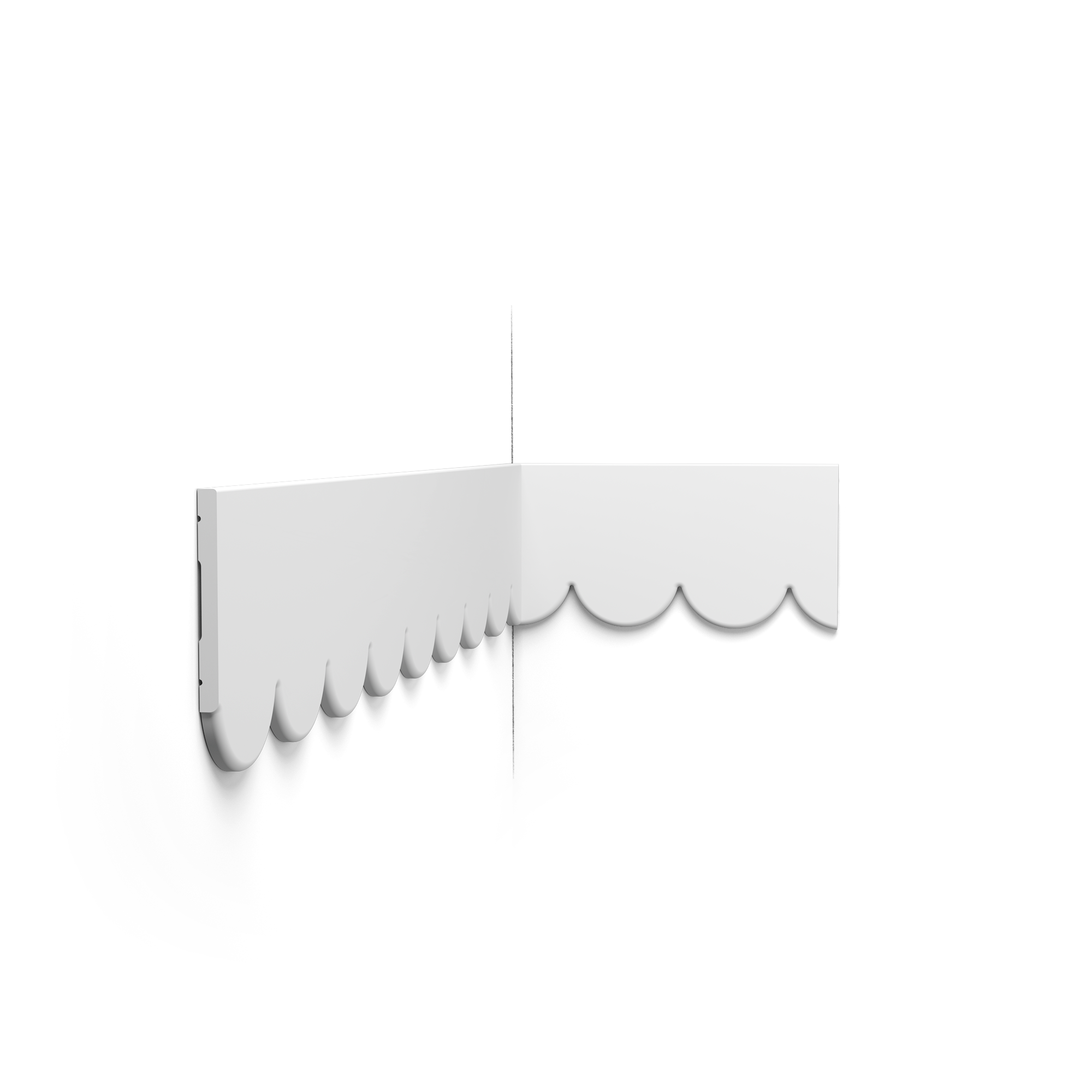 S425 Plinthe Orac Decor - 15x1x200cm (h x p x L) - plinthe décorative polyuréthane