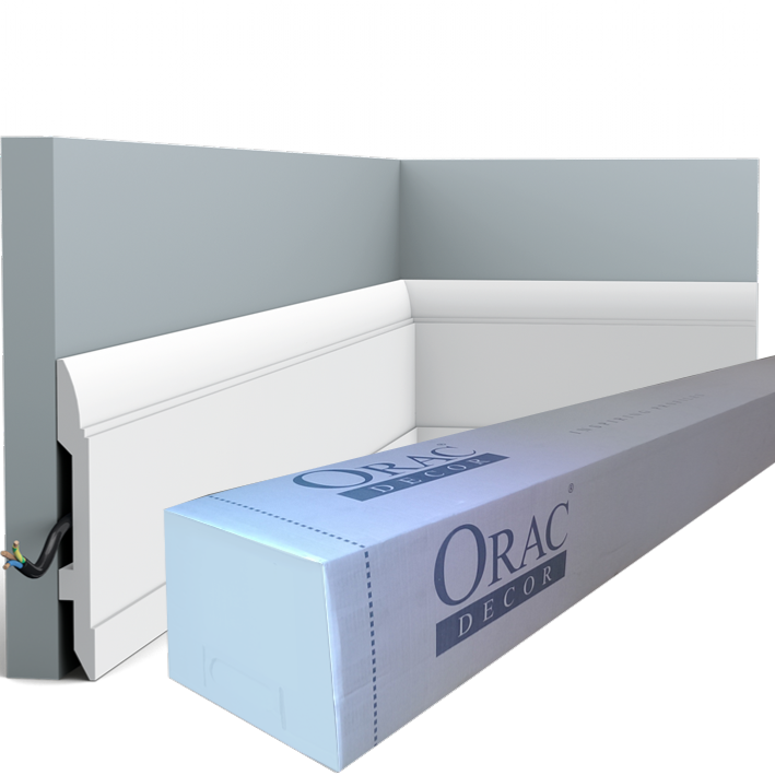 SX104 Plinthe Orac Decor - 15x1,5x200cm (h x p x L) - plinthe décorative polymère