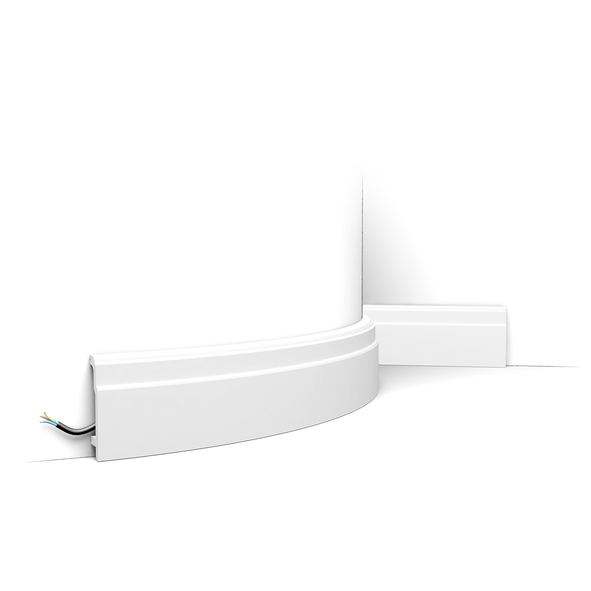 SX155F Flexible Plinthe Orac Decor - 11x2,5x200cm (h x p x L) - plinthe décorative polymère