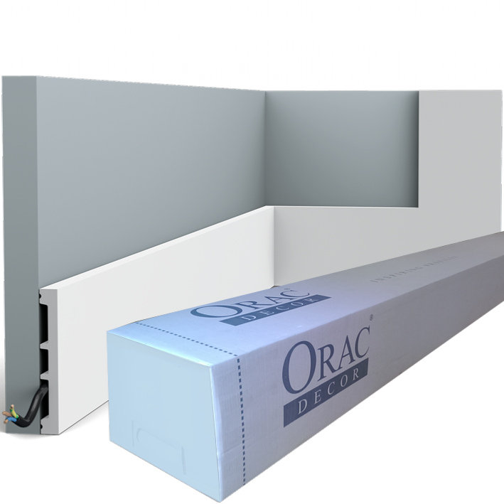SX163 Plinthe Orac Decor - 10x1,3x200cm (h x p x L) - plinthe décorative polymère