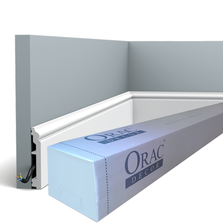 SX173 Plinthe Orac Decor - 10 x1,6x200cm (h x p x L) - plinthe décorative polymère