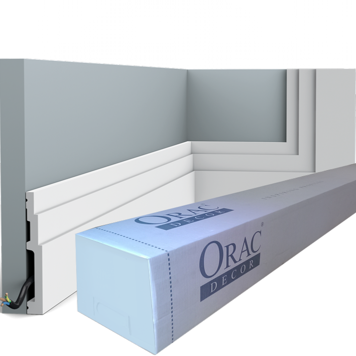 SX180 Plinthe Orac Decor - 12x1,6x200cm (h x p x L) - plinthe décorative polymère