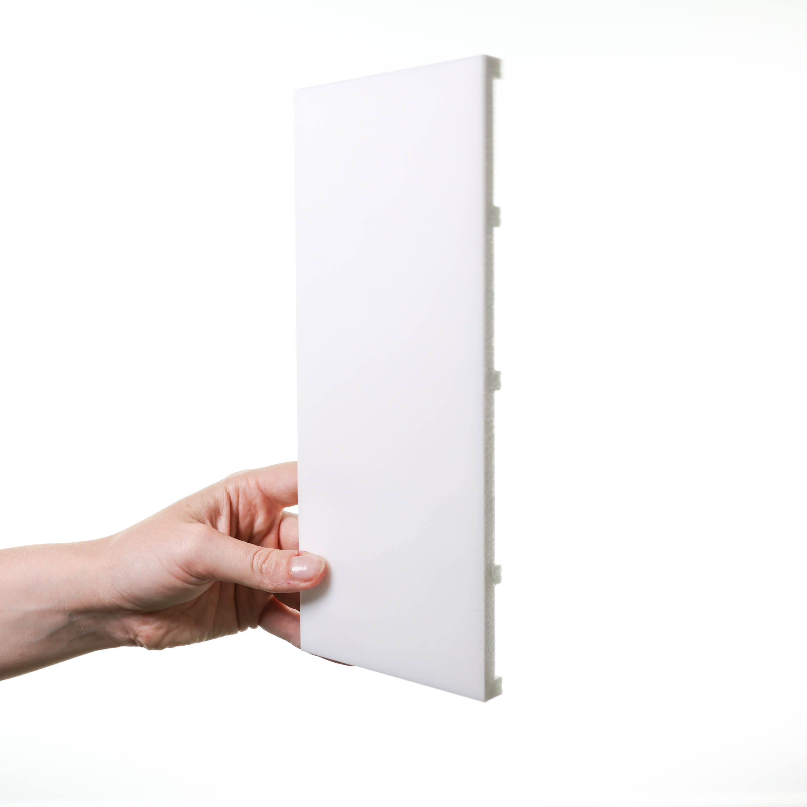 SX207 Zócalo decorativo Orac SQUARE - 25 x 1,3 x 200 cm (alto x ancho x profundidad) - zócalo decorativo de polímero