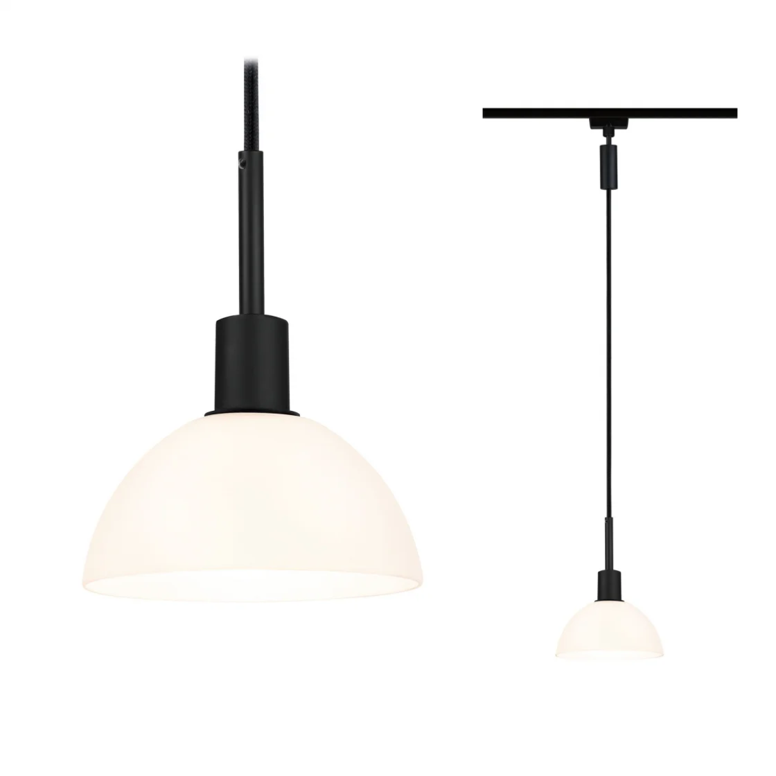 URail Suspension Sarrasani E14 20W NOIR - Paulmann