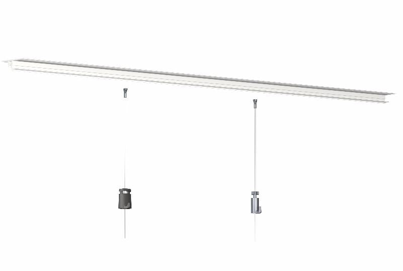 Rail Cimaise Drywall Shadowline 200 cm pour faux plafond et cloison en placo