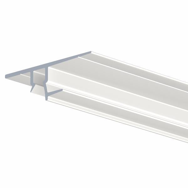 Rail Cimaise Drywall Shadowline 200 cm pour faux plafond et cloison en placo