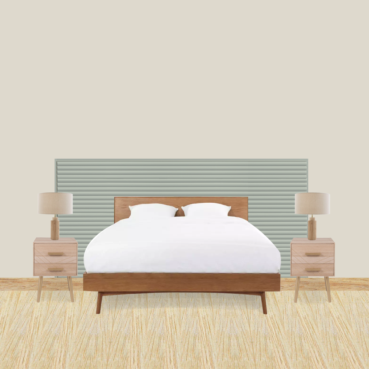 Kit tête de lit DIY Panneaux muraux W110 HILL Orac Decor - Revêtement mural