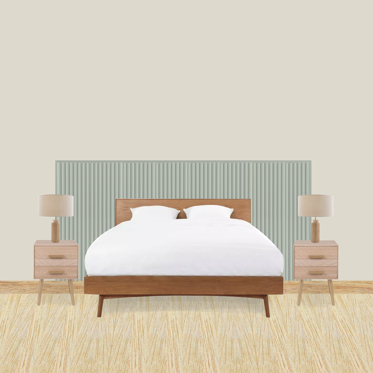 Kit tête de lit DIY Panneaux muraux W110 HILL Orac Decor - Revêtement mural