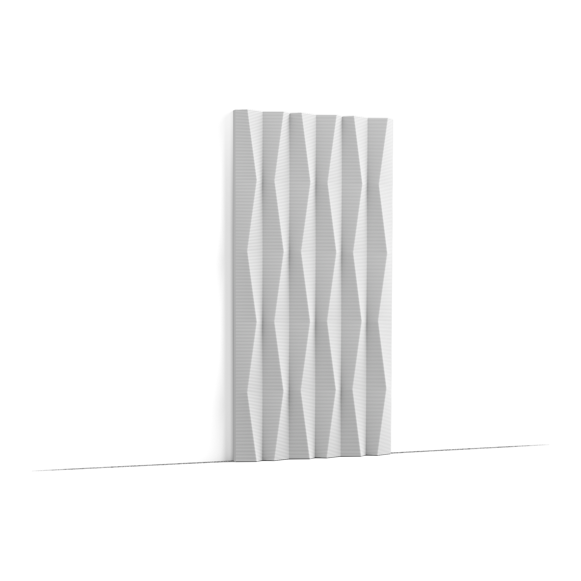 W112 RIDGE - 3D Decorative Wall Panel - 200x25x1.9cm (L x W x H) Orac Decor