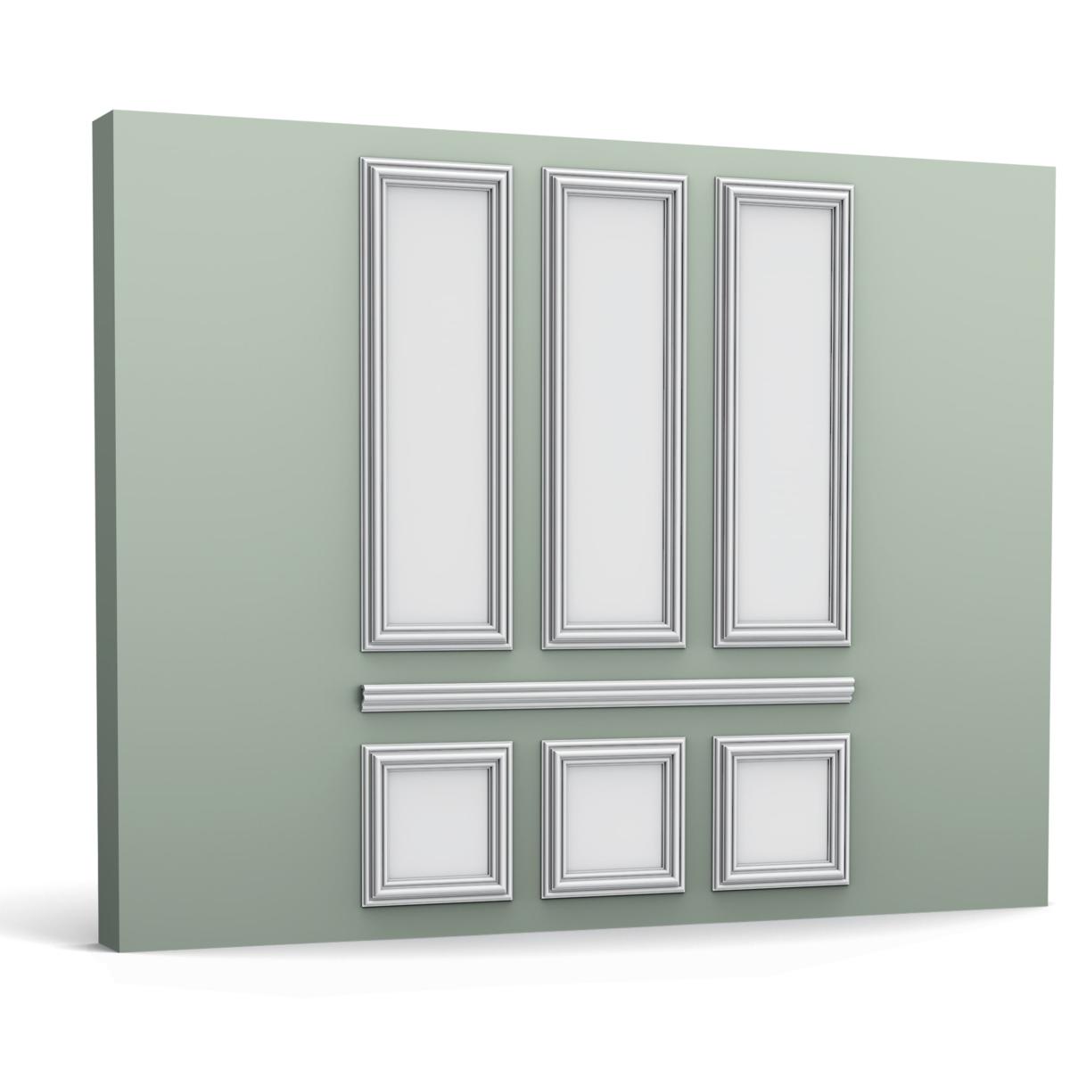 Kit Encadrement Soubassement AUTOIRE - 3 grands panneaux + 3 petits panneaux + 1 cimaise - Orac Decor