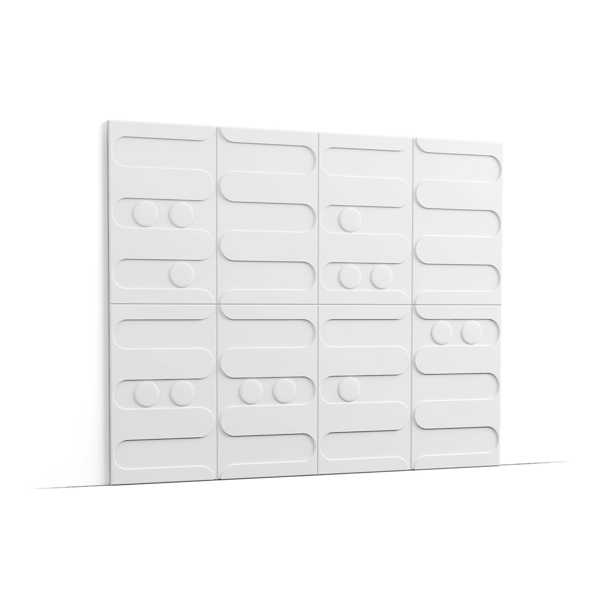W125 SWIRL Panneau Revêtement Mural Décoratif 3d – 50x1,7x80 (L x l x h) Orac Decor