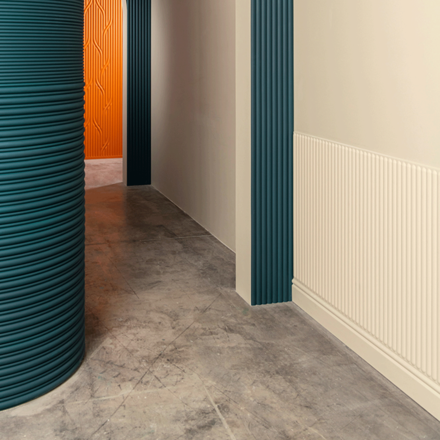 Panel decorativo de pared 3D W214 HILL BEAD XL – 200 x 40 x 1,5 (largo x ancho x alto) Orac Decor