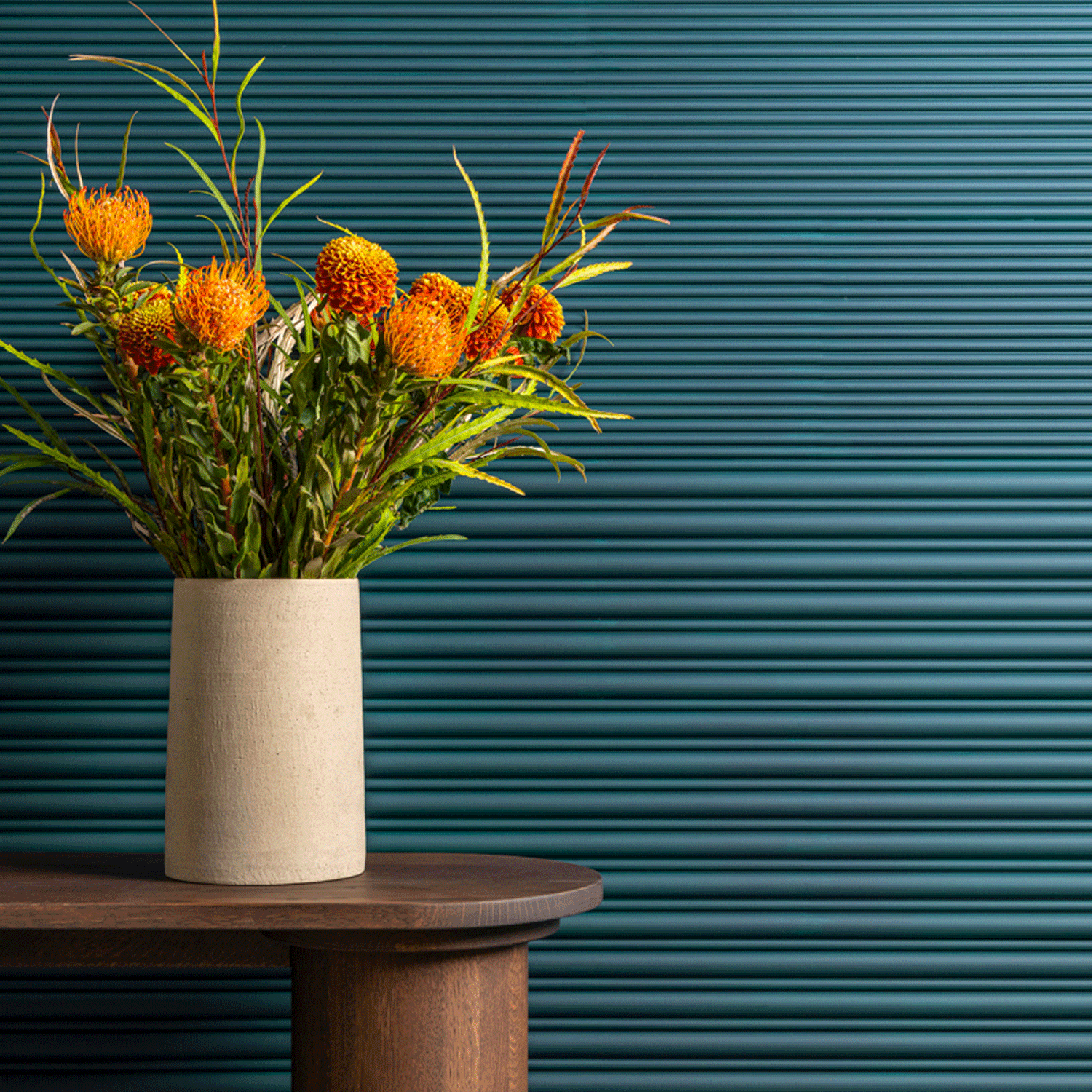 WX211 FLAUTA - Panel decorativo de pared 3D - 200 x 25,5 x 1,7 cm (largo x ancho x alto) Orac Decor