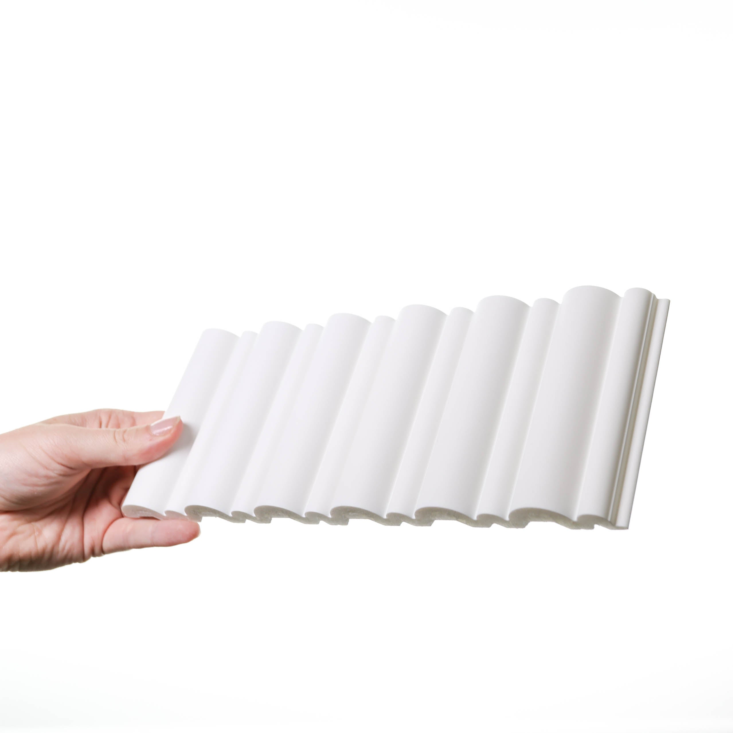 WX211 FLAUTA - Panel decorativo de pared 3D - 200 x 25,5 x 1,7 cm (largo x ancho x alto) Orac Decor