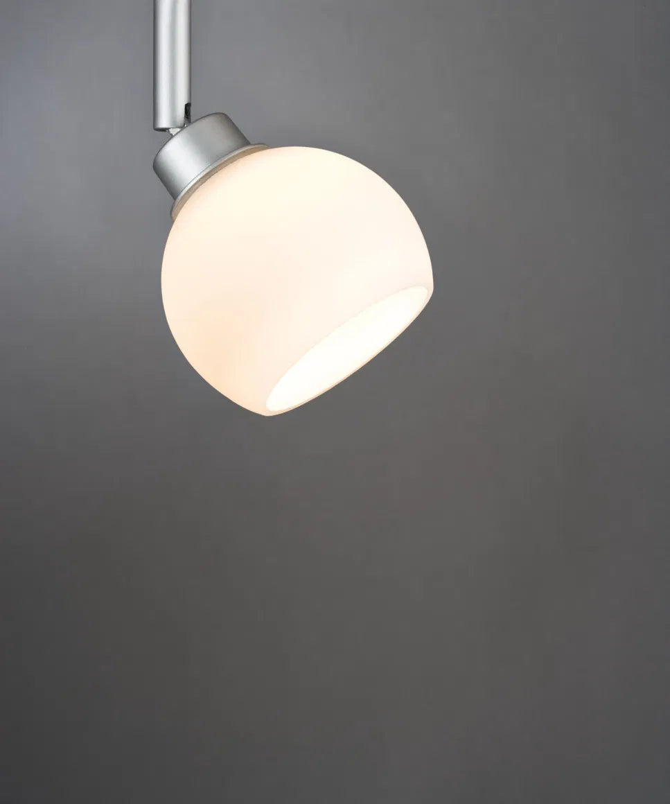 Picture Lighting on Rail - Paulmann Wolbi Opal Lampshade