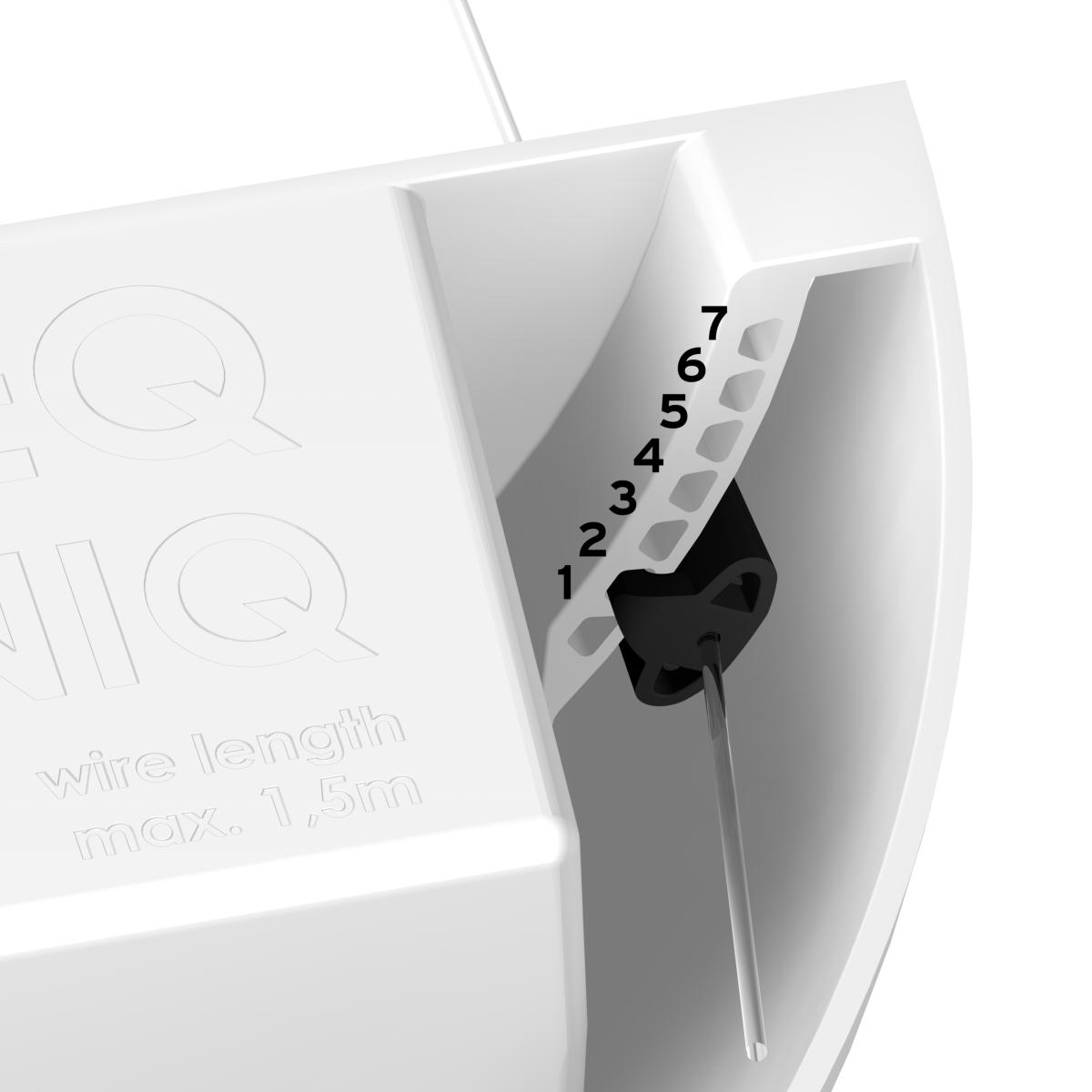 Kit Cache-pot de fleurs suspendu Blanc - suspension de Jardinière Botaniq Artiteq