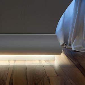C371 Corniche Eclairage Indirect Polyuréthane Orac Decor Luxxus Shade Ulf Moritz - 18,5x6cm (h x p)