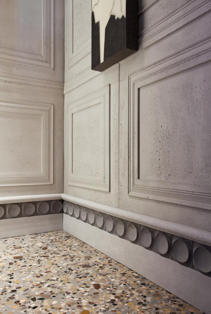 P8060 Cimaise murale Orac Decor - 3,5x5x200cm (h x p x L) - moulure décorative polyuréthane