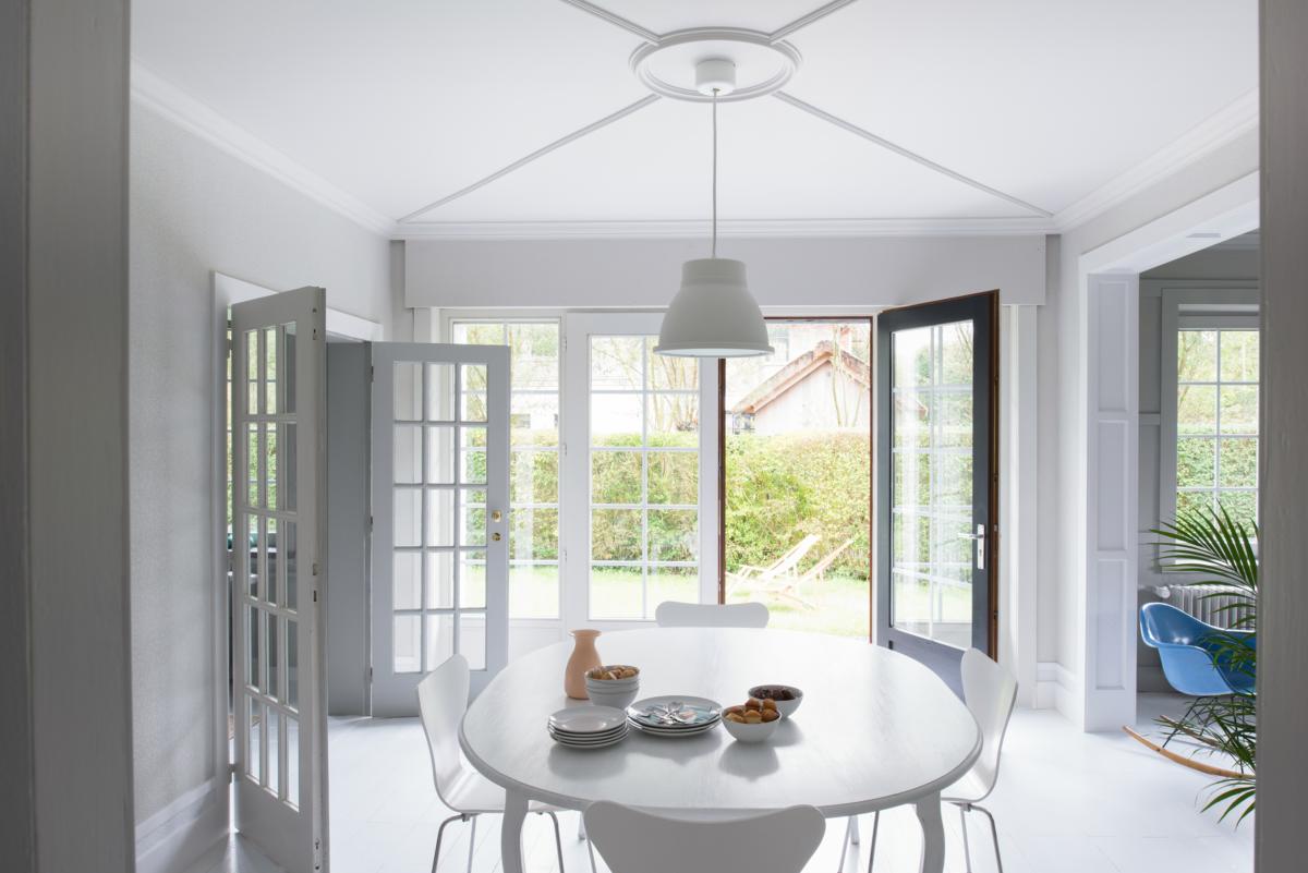 CB503 Corniche plafond Orac Decor - 8,2x9,2x200cm (h x p x L) - moulure décorative polystyrène