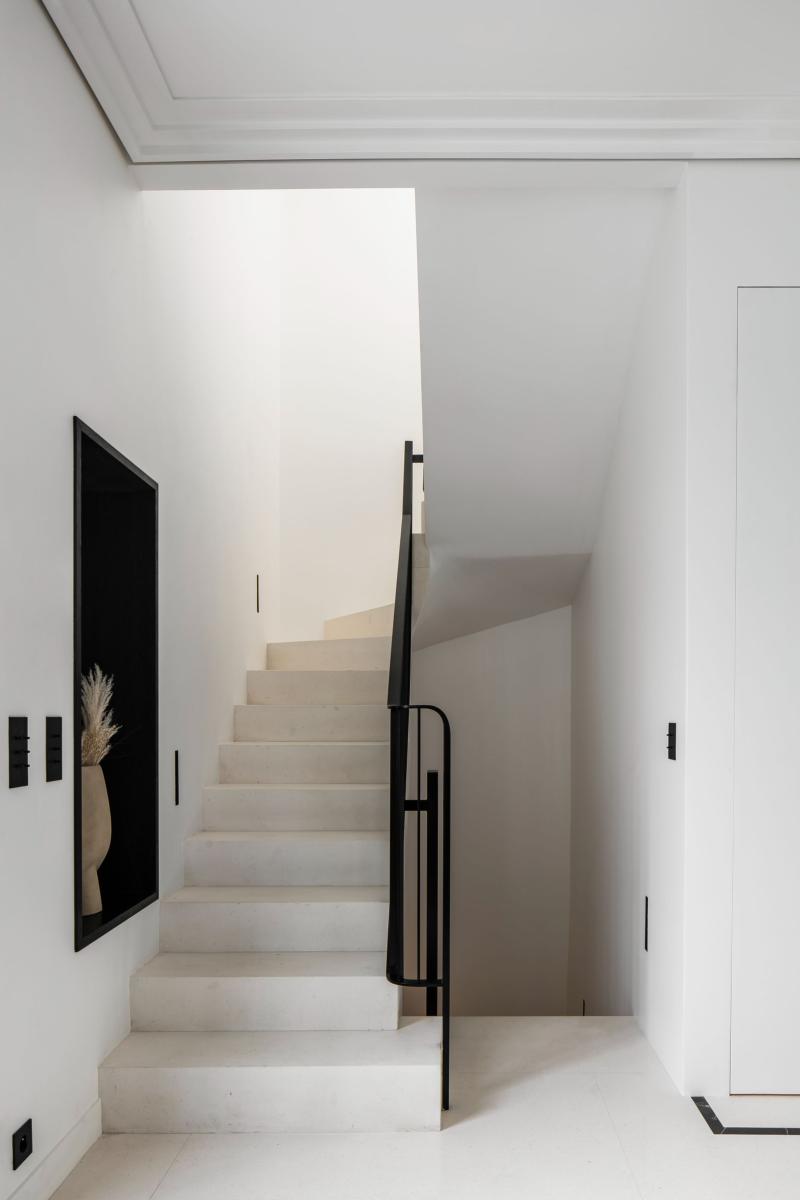 C396 STEPS Corniche Plafond pour éclairage indirect et cache tringle à rideau Orac Decor - 18,5x6,1x200cm (h x p x L) - moulure décorative polyuréthane