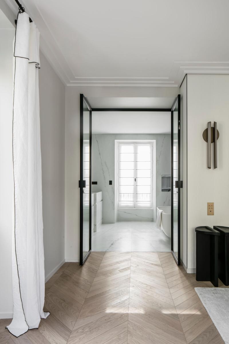 C396 STEPS Corniche Plafond pour éclairage indirect et cache tringle à rideau Orac Decor - 18,5x6,1x200cm (h x p x L) - moulure décorative polyuréthane